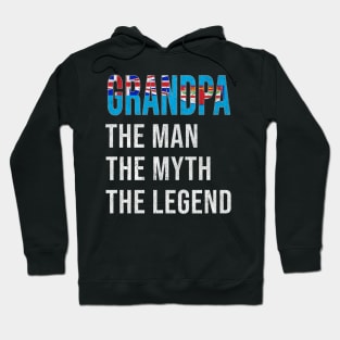 Grand Father Fijian Grandpa The Man The Myth The Legend - Gift for Fijian Dad With Roots From  Fiji Hoodie